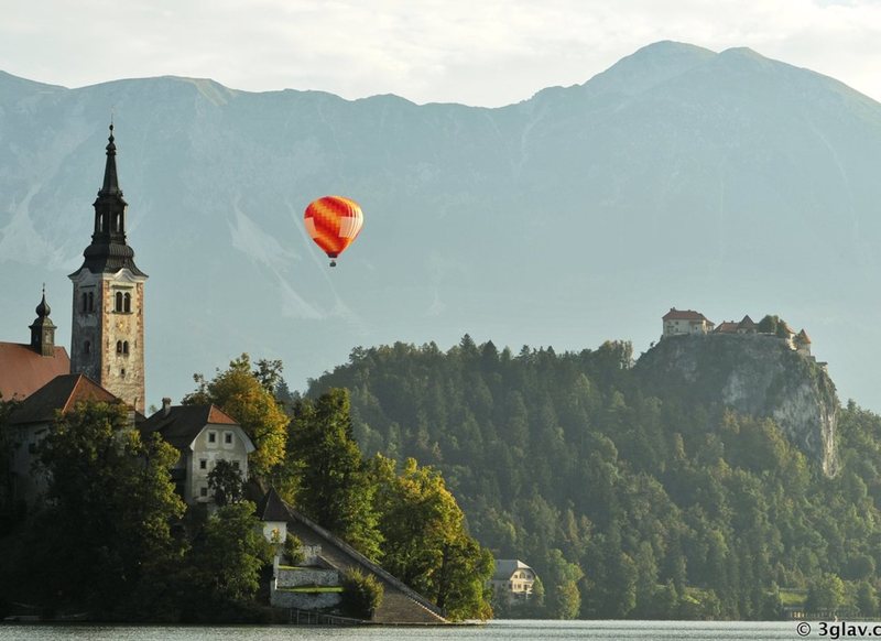 Balonarski let — Gorenjska