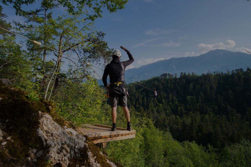 Zipline Dolinka — Bled